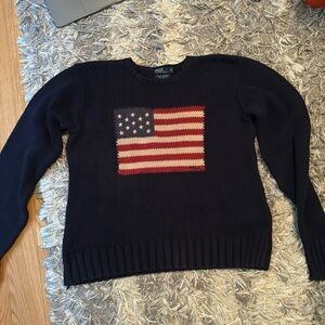Polo Ralph Lauren American Flag Sweater